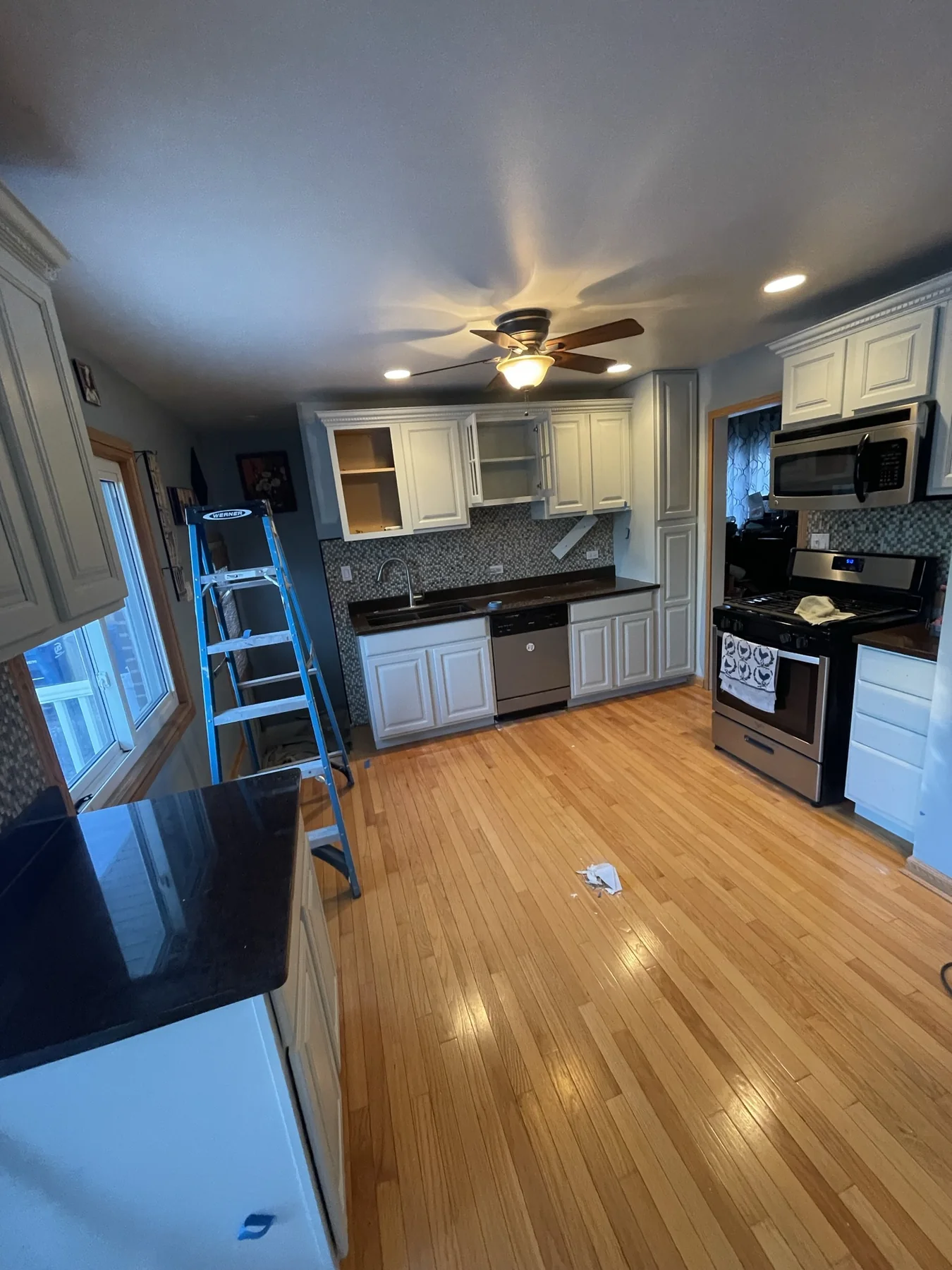 Kitchen cabinets after Royal Renovations finishing work