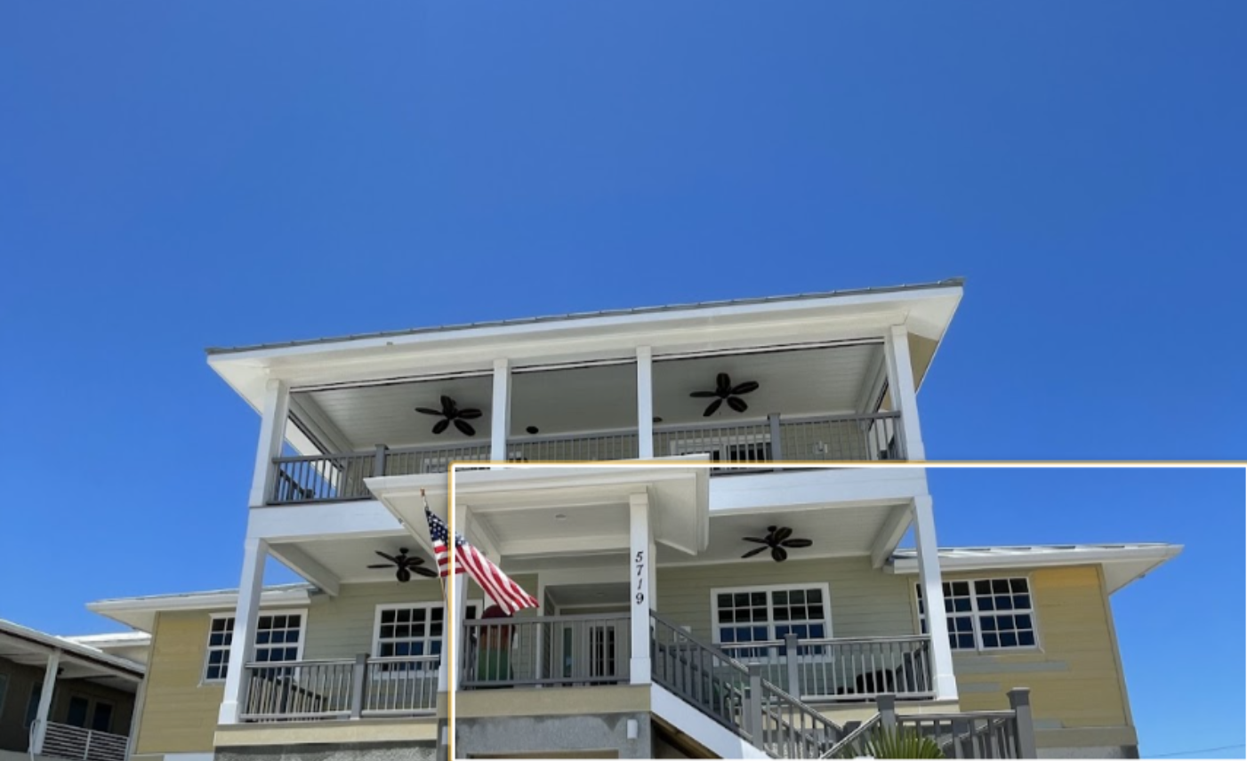 Full house exterior repainting project